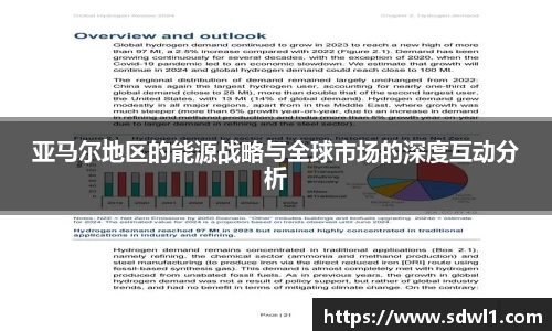 亚马尔地区的能源战略与全球市场的深度互动分析